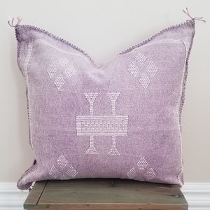 Cactus (Sabra) Silk Moroccan Pillow Cover